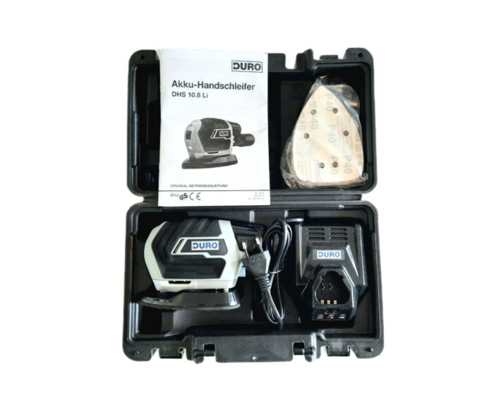Akku-Handschleifer DURO DHS 10.8 Li (dreieckig) – Bild 2